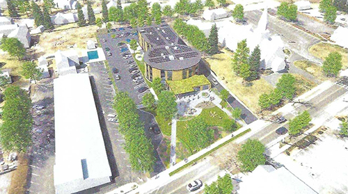 545 Main Aerial view