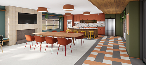 545 Main Communal Kitchen